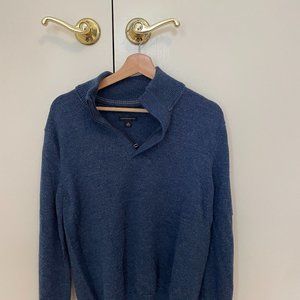 Banana Republic Quarter Zip Sweater